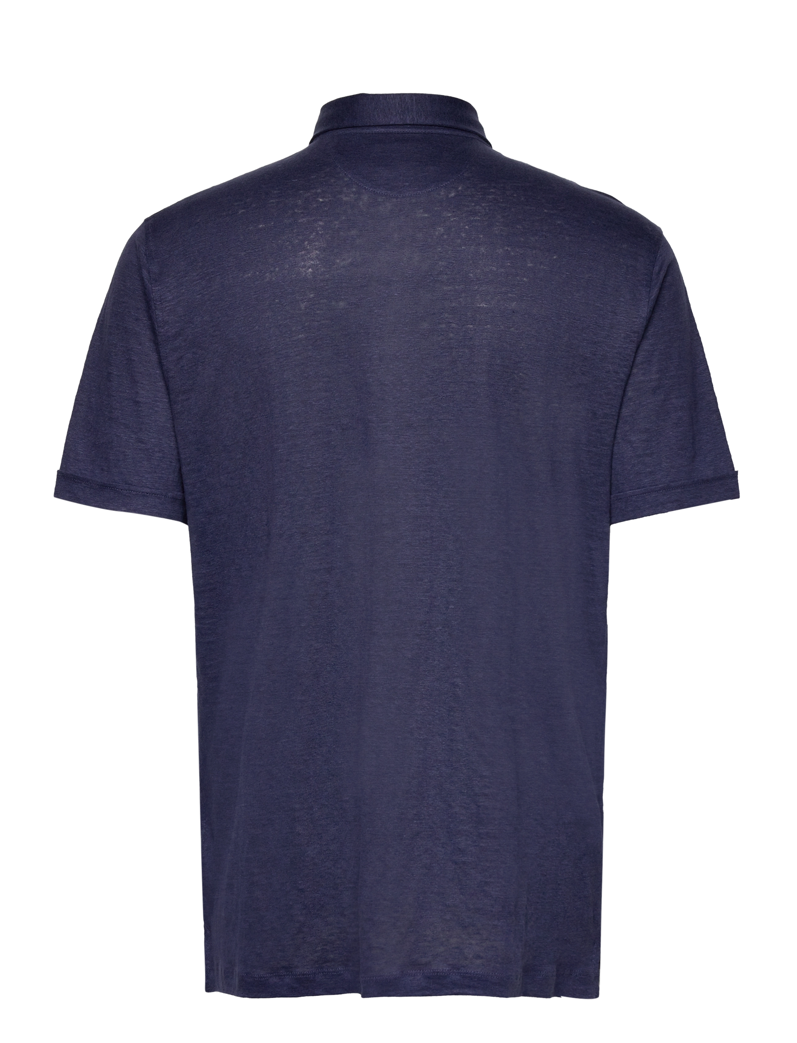 Hackett London - LINEN JERSEY POLO - night navy - 1