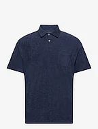 TOWEL POCKET POLO - NIGHT NAVY