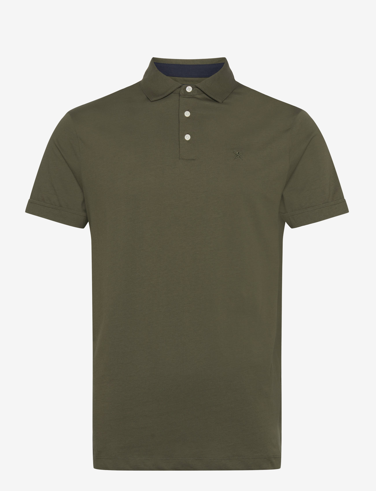 Hackett London - PIMA COTTON POLO - kortærmede poloer - khaki - 0