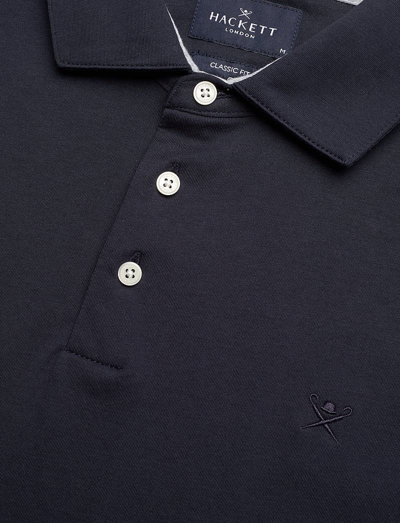 Hackett London - PIMA COTTON POLO - kortærmede poloer - navy - 2