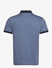 Hackett London - SELVEDGE PLACKET - polo marškinėliai trumpomis rankovėmis - steel blue blue - 1