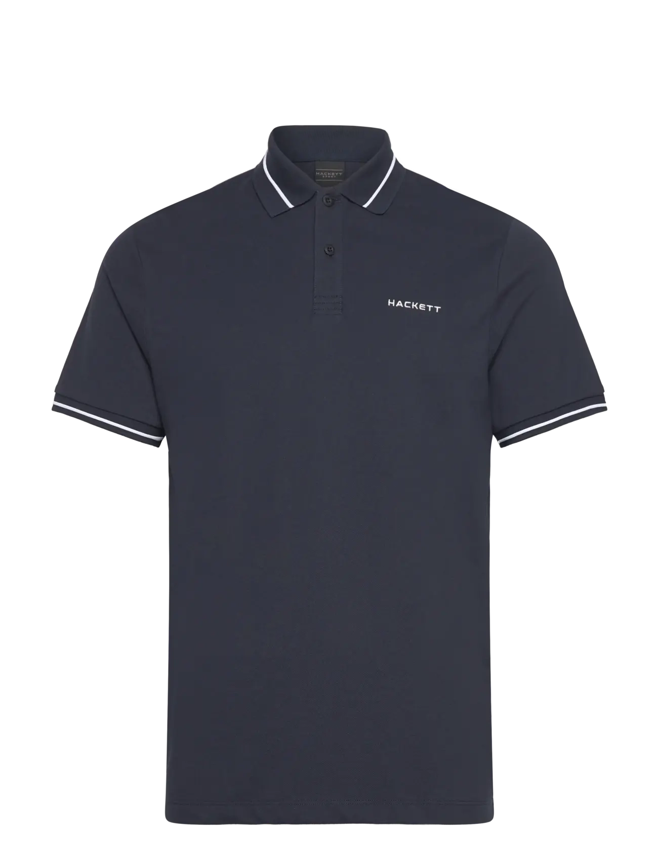 Hackett London - HS TIPPED POLO - navy - 0