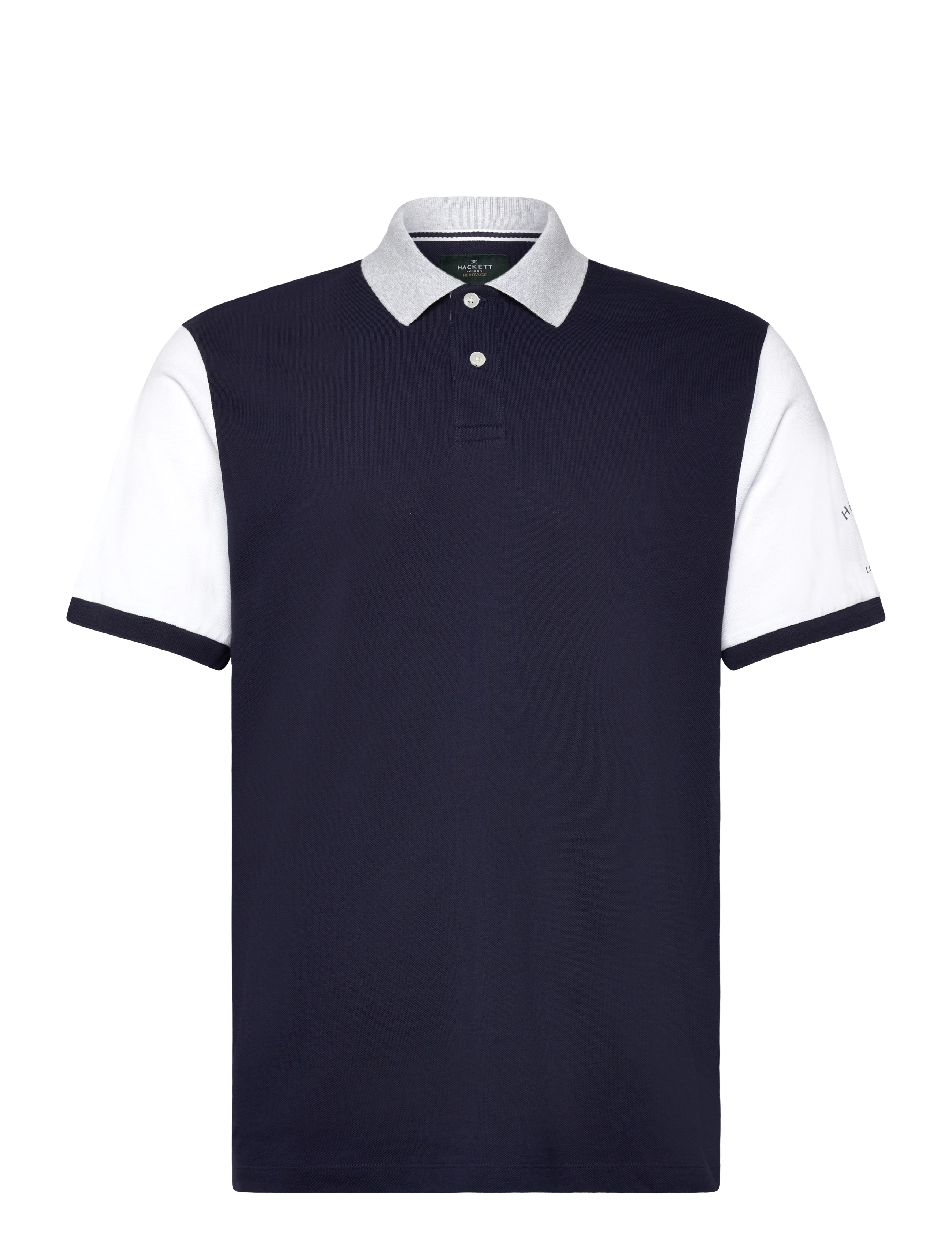 Hackett London HERITAGE ESS MULTI - Polo Shirts - INK BLUE / navy