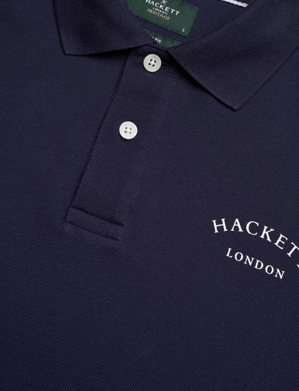 Hackett London - HERITAGE ESS POLO - kurzärmelig - ink blue - 2