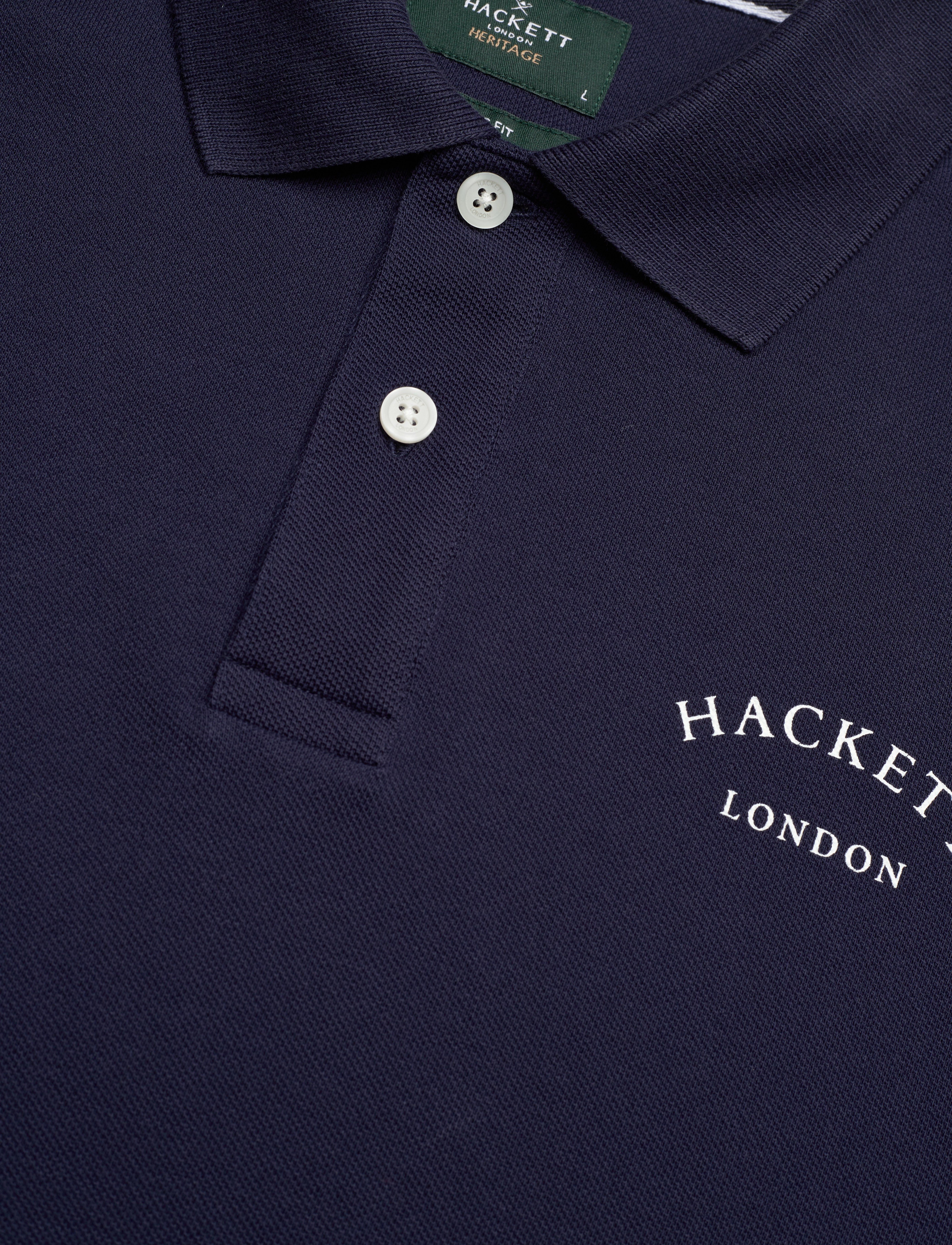 Hackett London - HERITAGE ESS POLO - ink blue - 2