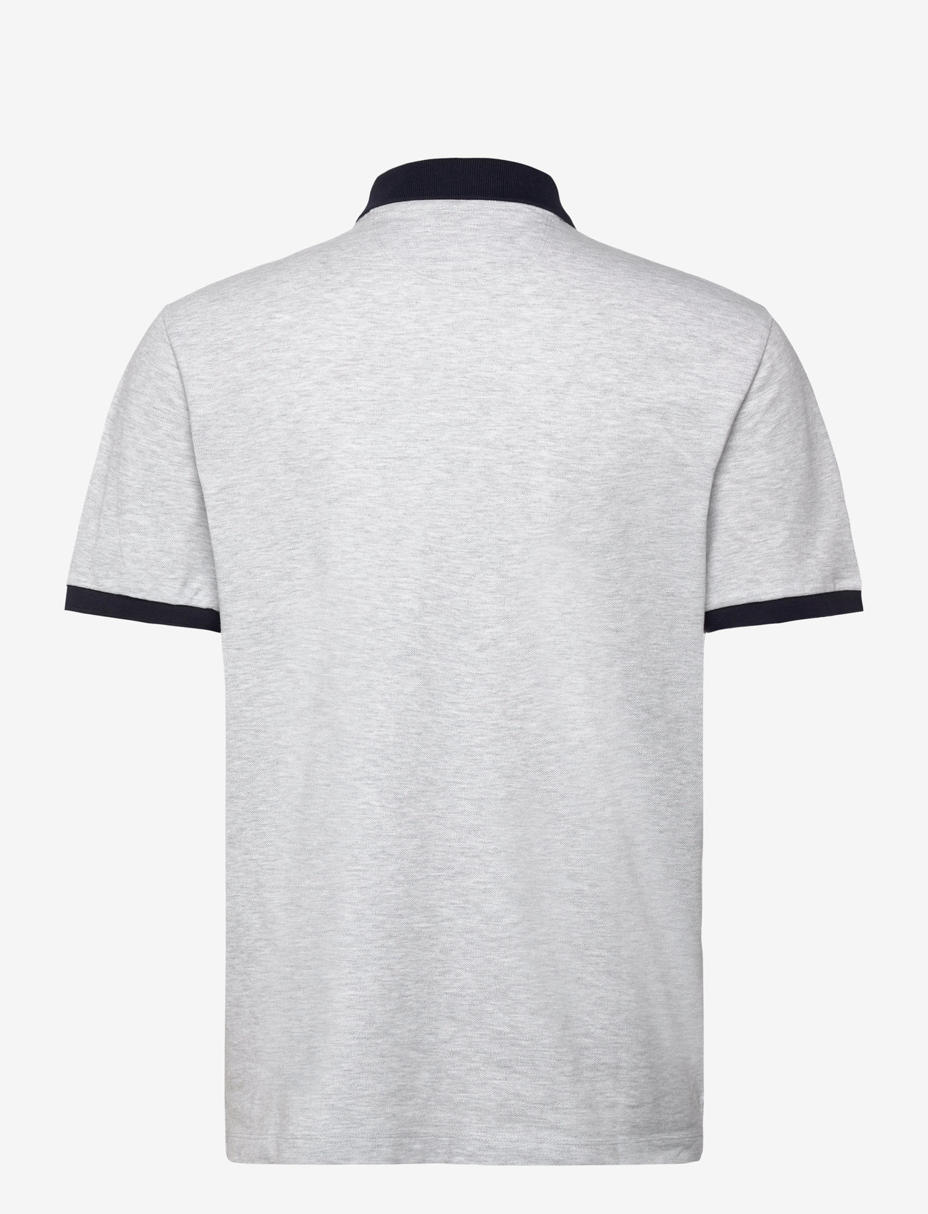Hackett London - HERITAGE ESS POLO - kortærmede poloer - light grey marl - 1