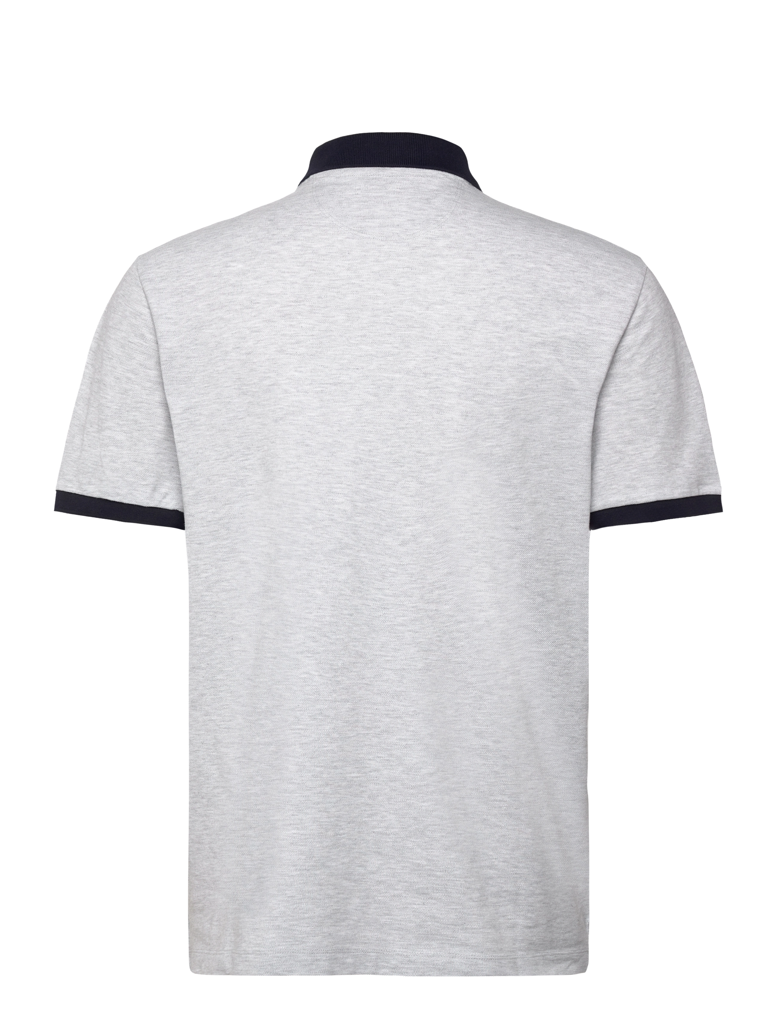 Hackett London - HERITAGE ESS POLO - light grey marl - 1
