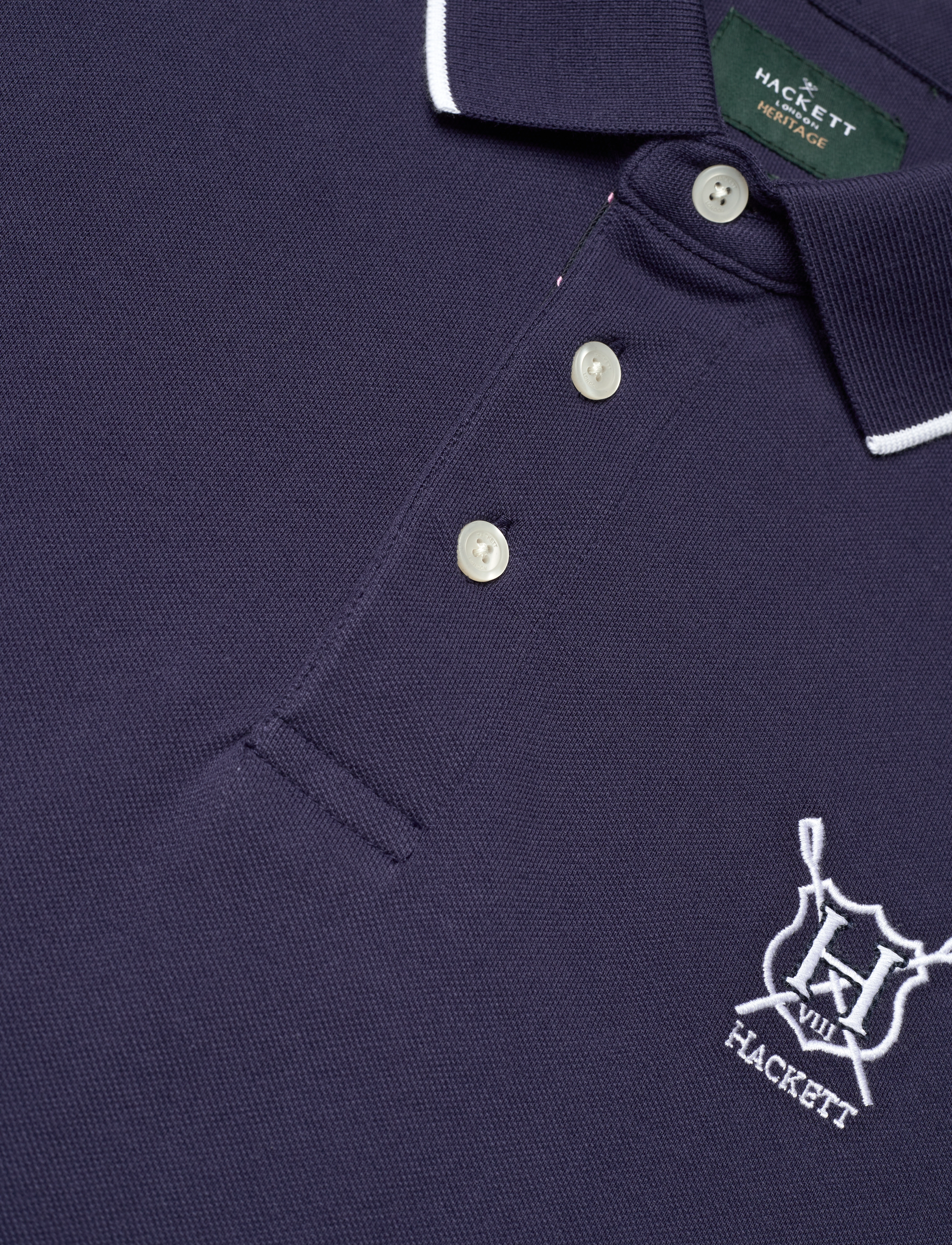 Hackett London - HERITAGE RGTA LOGO - ink blue - 2