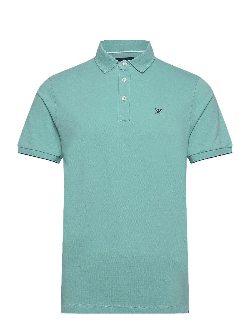 Hackett London - SWIM TRIM ARCH POLO - kortærmede poloer - spearmint green - 0