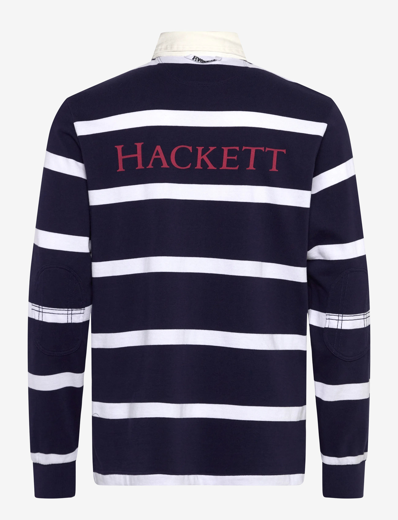 Hackett London - HERITAGE NBR STR RBY - langærmede poloer - ink blue - 1