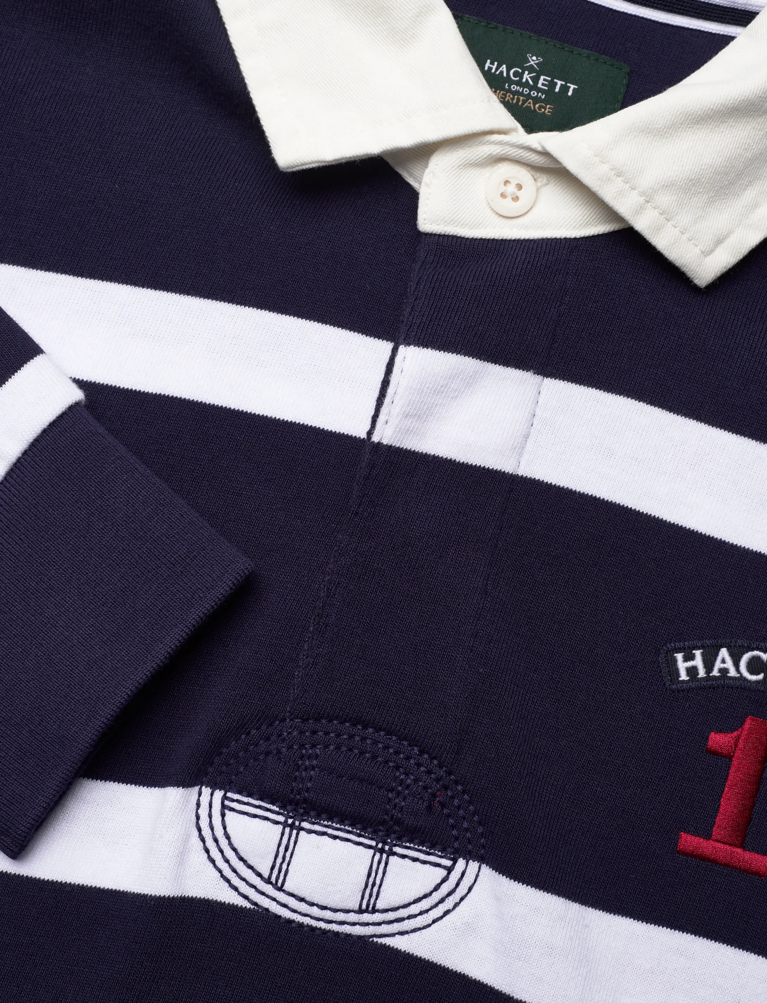 Hackett London - HERITAGE NBR STR RBY - ink blue - 2