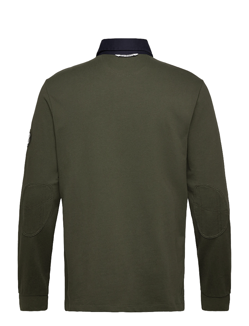 Hackett London - HERITAGE RALLY BADGES - langärmelig - hunter green - 1