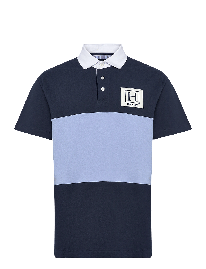 Hackett London - HERITAGE H PC RBY SS - kurzärmelig - old navy - 1