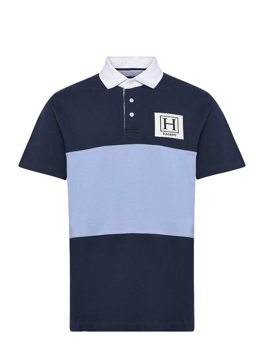 Hackett London - HERITAGE H PC RBY SS - kurzärmelig - old navy - 1