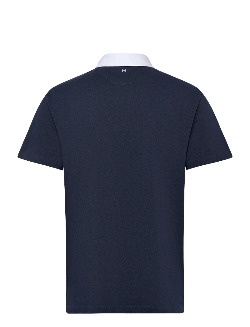 Hackett London - HERITAGE H PC RBY SS - kurzärmelig - old navy - 2
