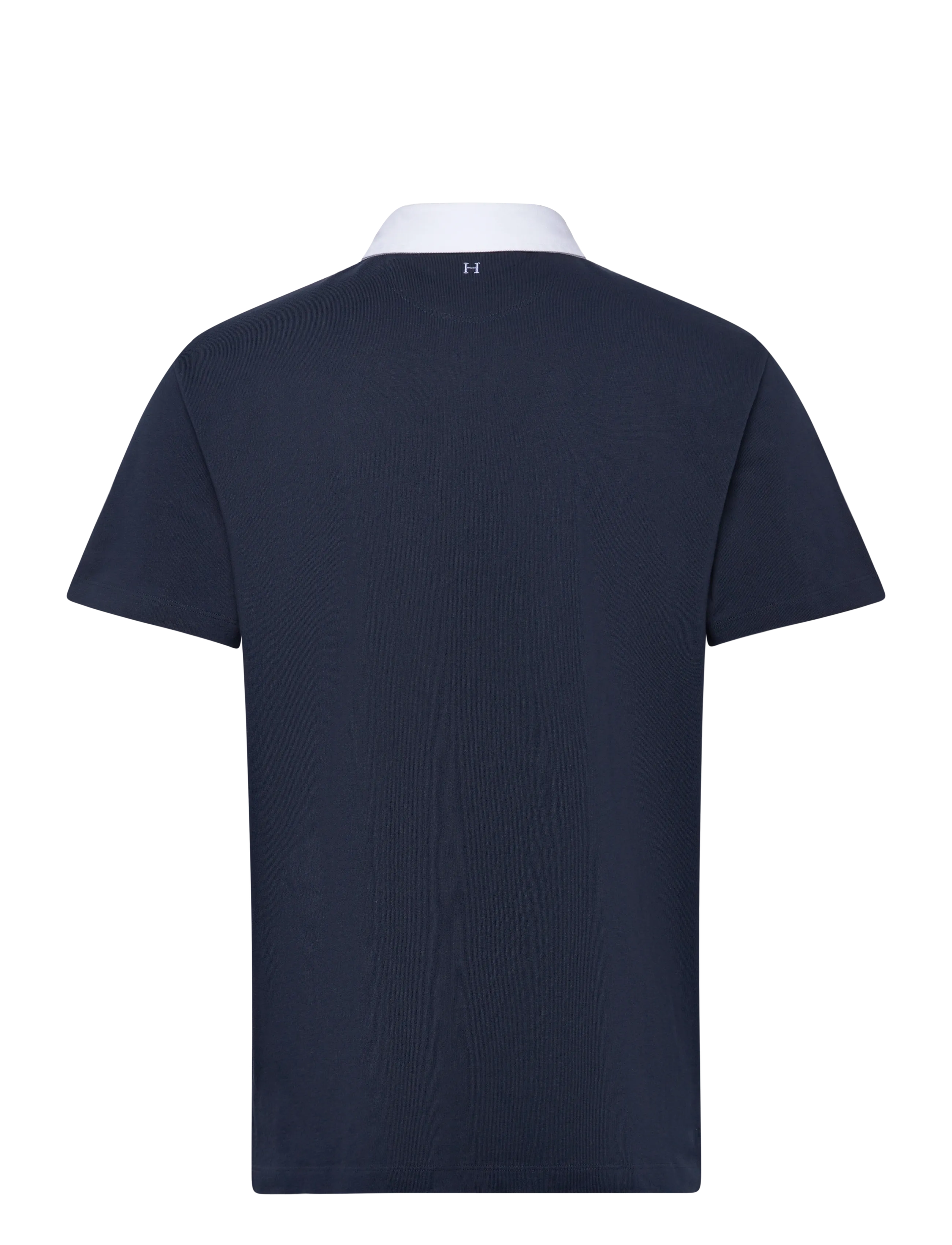 Hackett London - HERITAGE H PC RBY SS - lühikeste varrukatega polod - old navy - 2