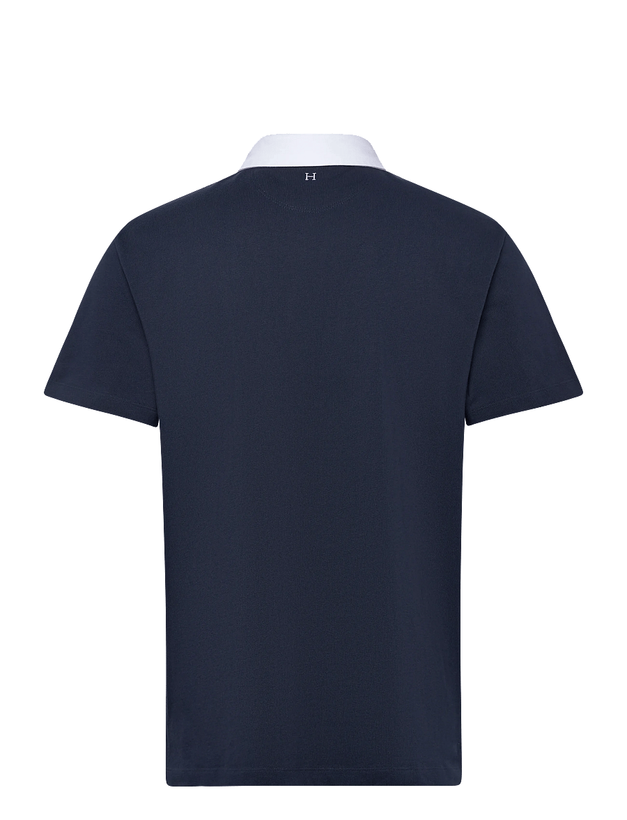 Hackett London - HERITAGE H PC RBY SS - kurzärmelig - old navy - 2