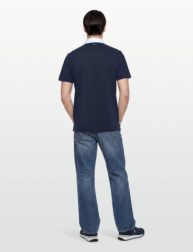 Hackett London - HERITAGE H PC RBY SS - kurzärmelig - old navy - 4