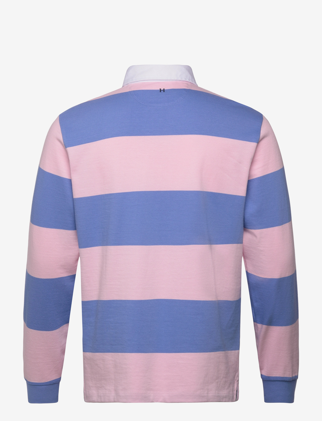Hackett London - HERITAGE H STR RBY LS - långärmade pikéer - light pink - 1