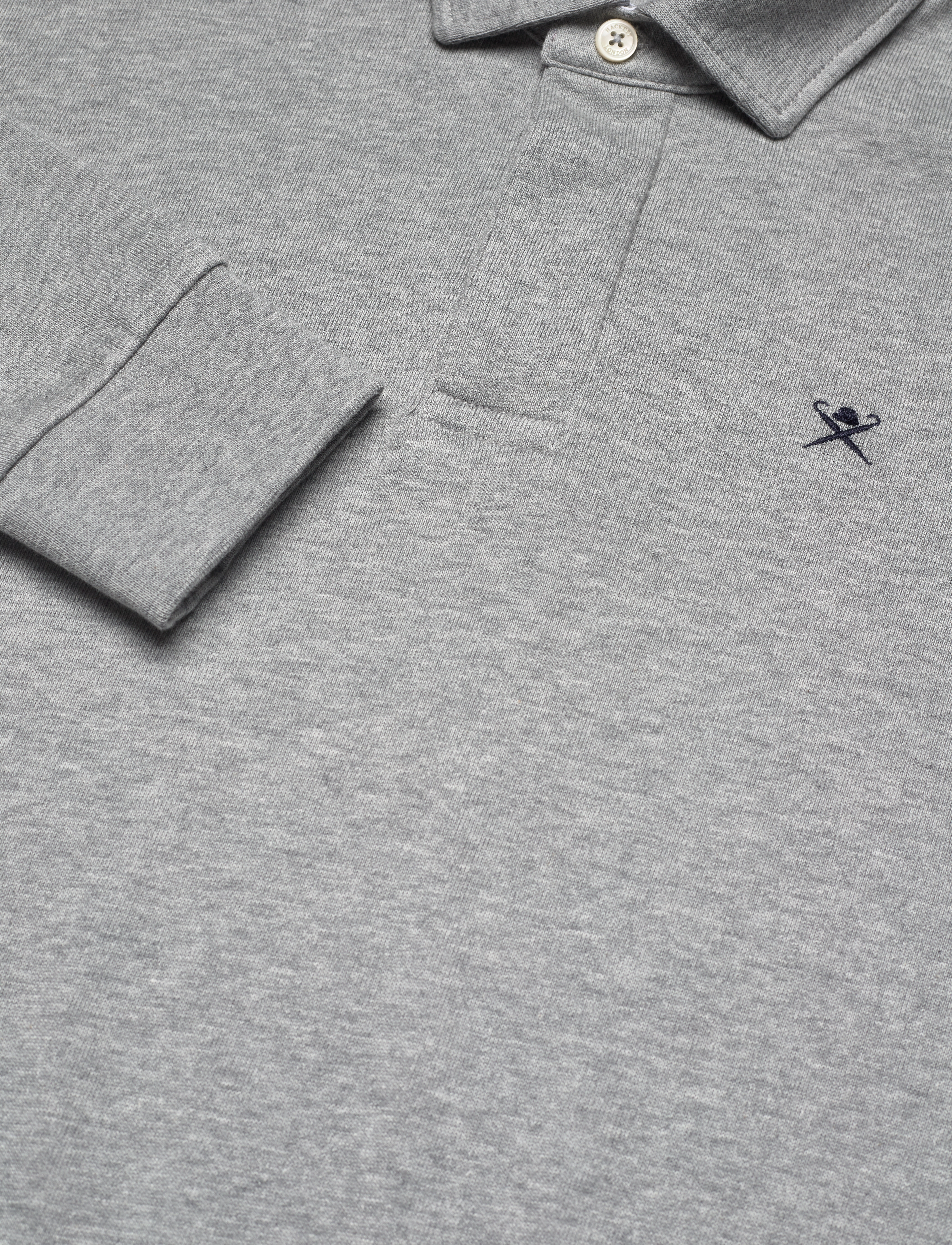 Hackett London - REFINED RUGBY - grey marl - 2