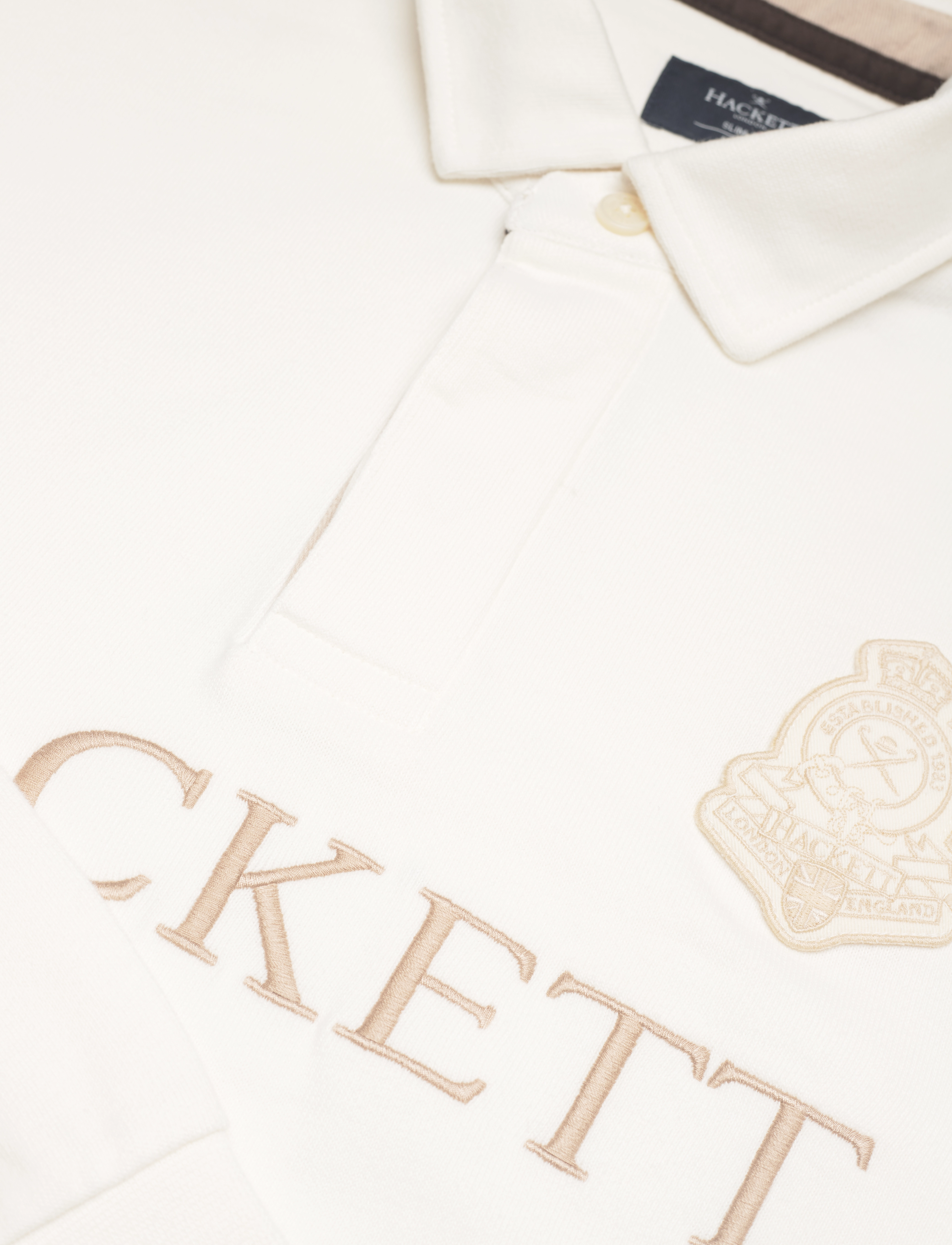 Hackett London - SKI RUBGY - cannoli cream - 2