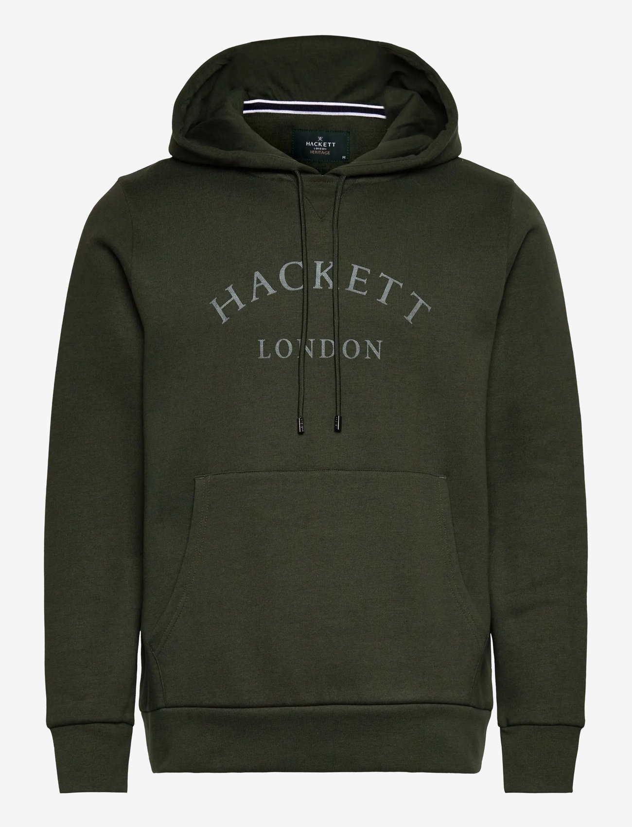 Hackett London - HERITAGE ESS AW HOODY - sweatshirts - duck green - 0