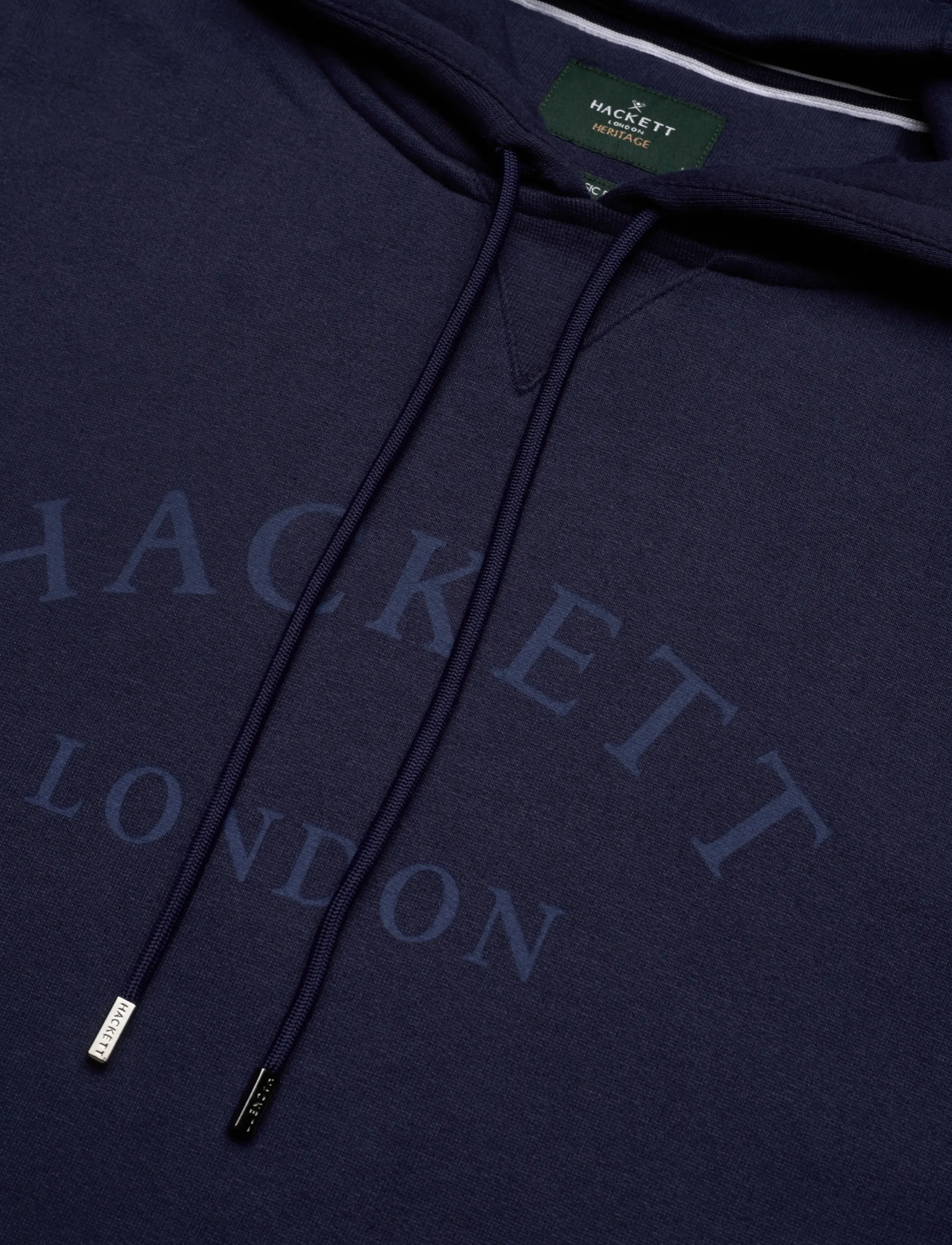Hackett London - HERITAGE ESS AW HOODY - bluzy z kapturem - ink blue - 2