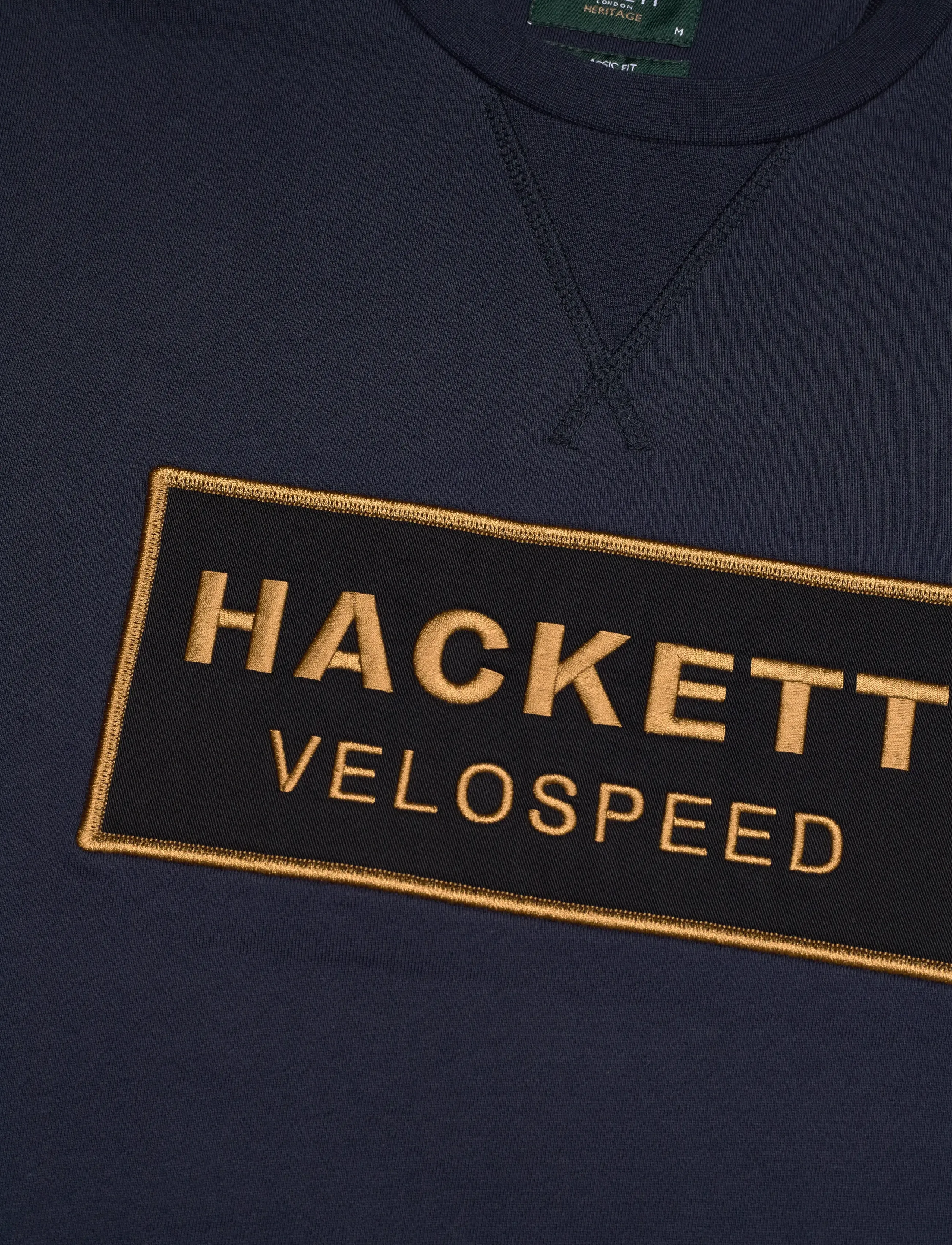 Hackett London - HERITAGE RALLY CREW - dressipluusid - midnight blue - 2