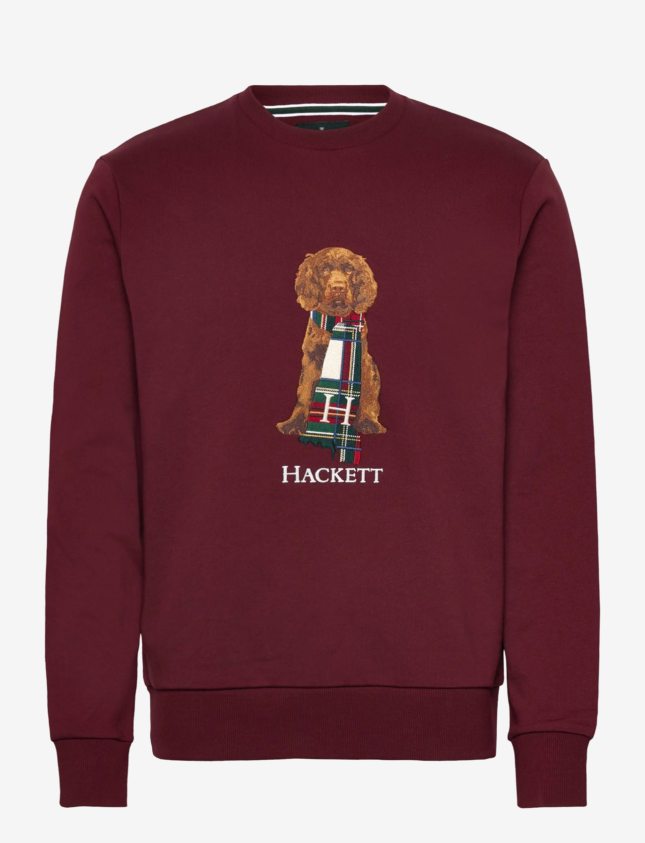 Hackett London - HERITAGE HARRY CREW - sweatshirts - burgundy red - 0