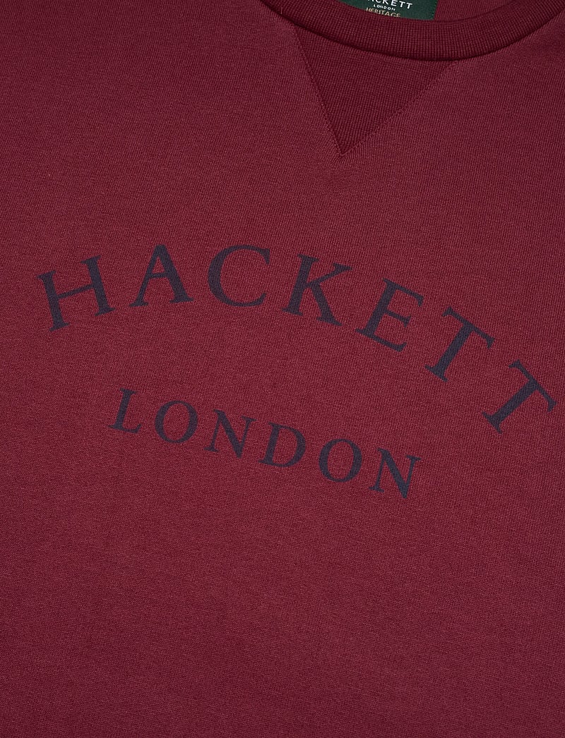 Hackett London - HERITAGE ESS AW CREW - nach anlass kaufen - burgundy red - 2