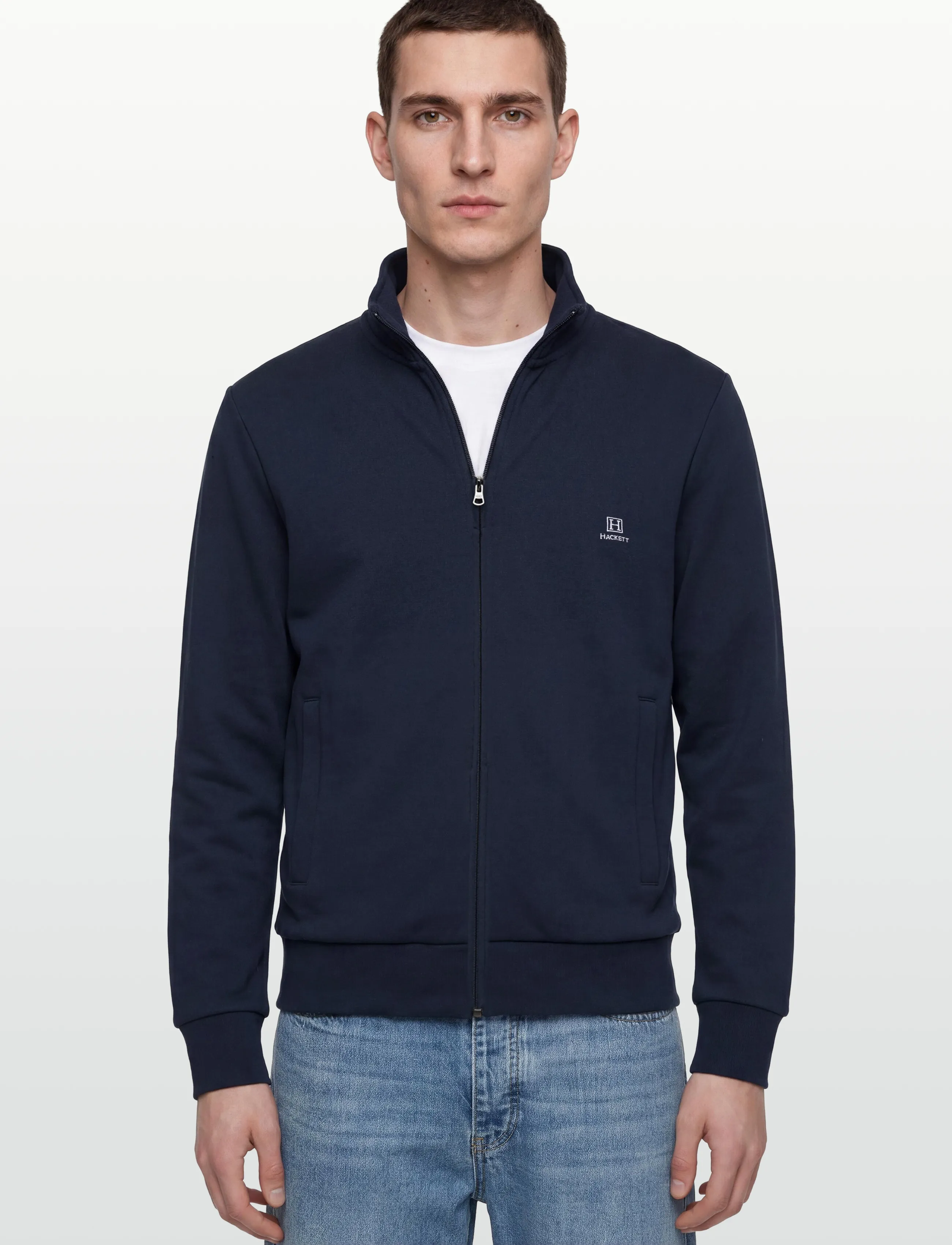 Hackett London - HERITAGE H FZ - sweatshirts - old navy - 3