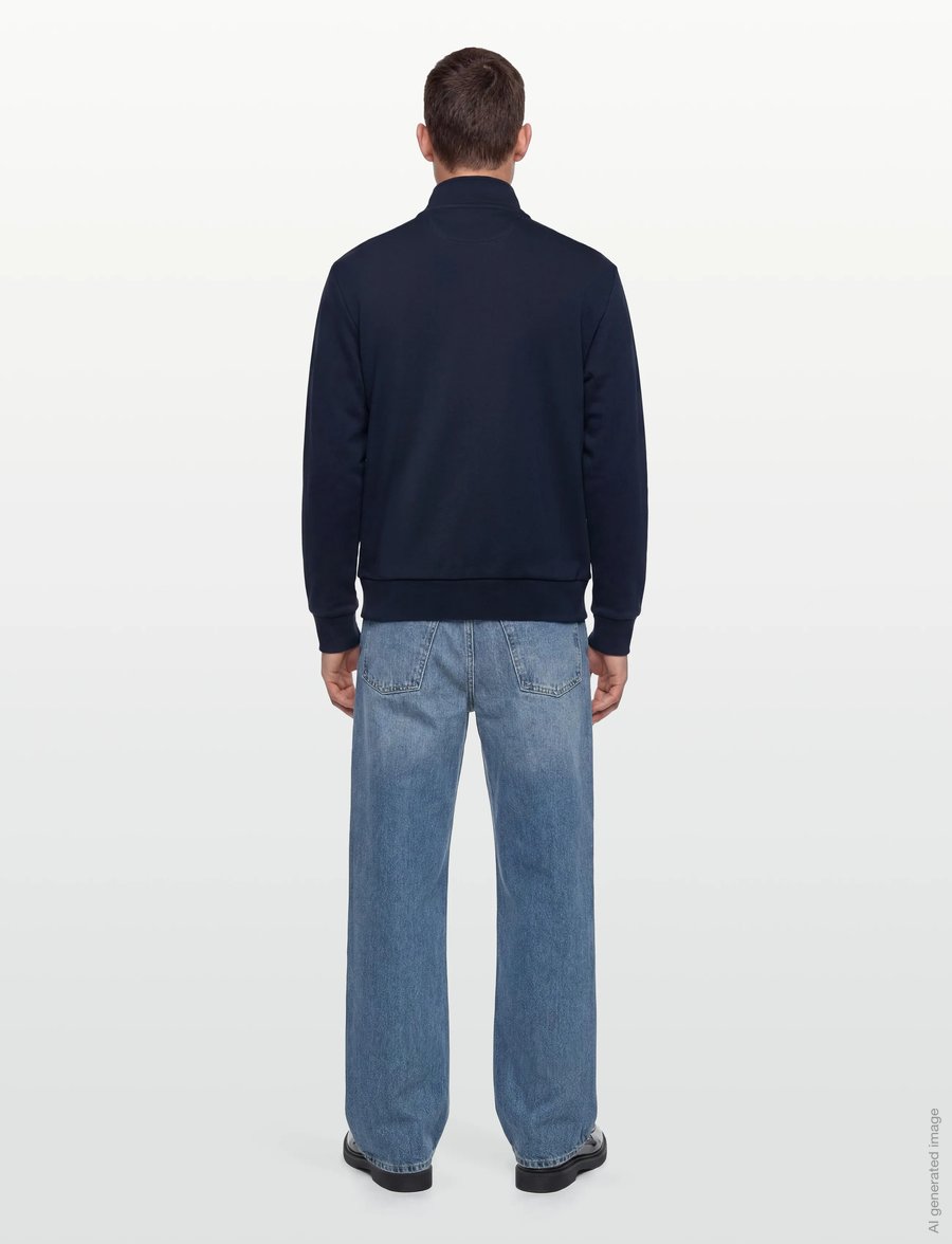 Hackett London - HERITAGE H FZ - vetoketjulliset neuleet - old navy - 4