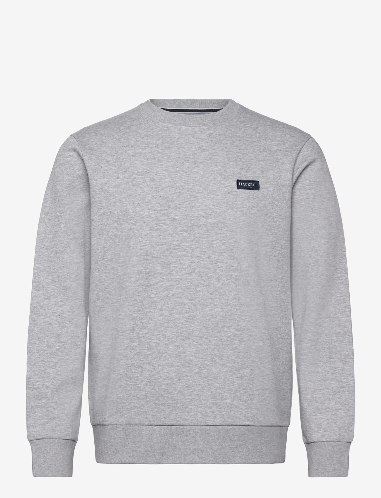 Hackett London - HERITAGE ESS BADGE CRW - nach anlass kaufen - light grey marl - 1