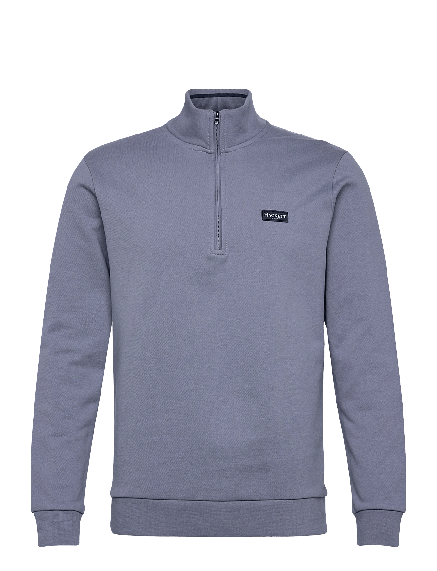 Hackett London - HERITAGE ESS BADGE HZ - sweatshirts - thames blue - 1
