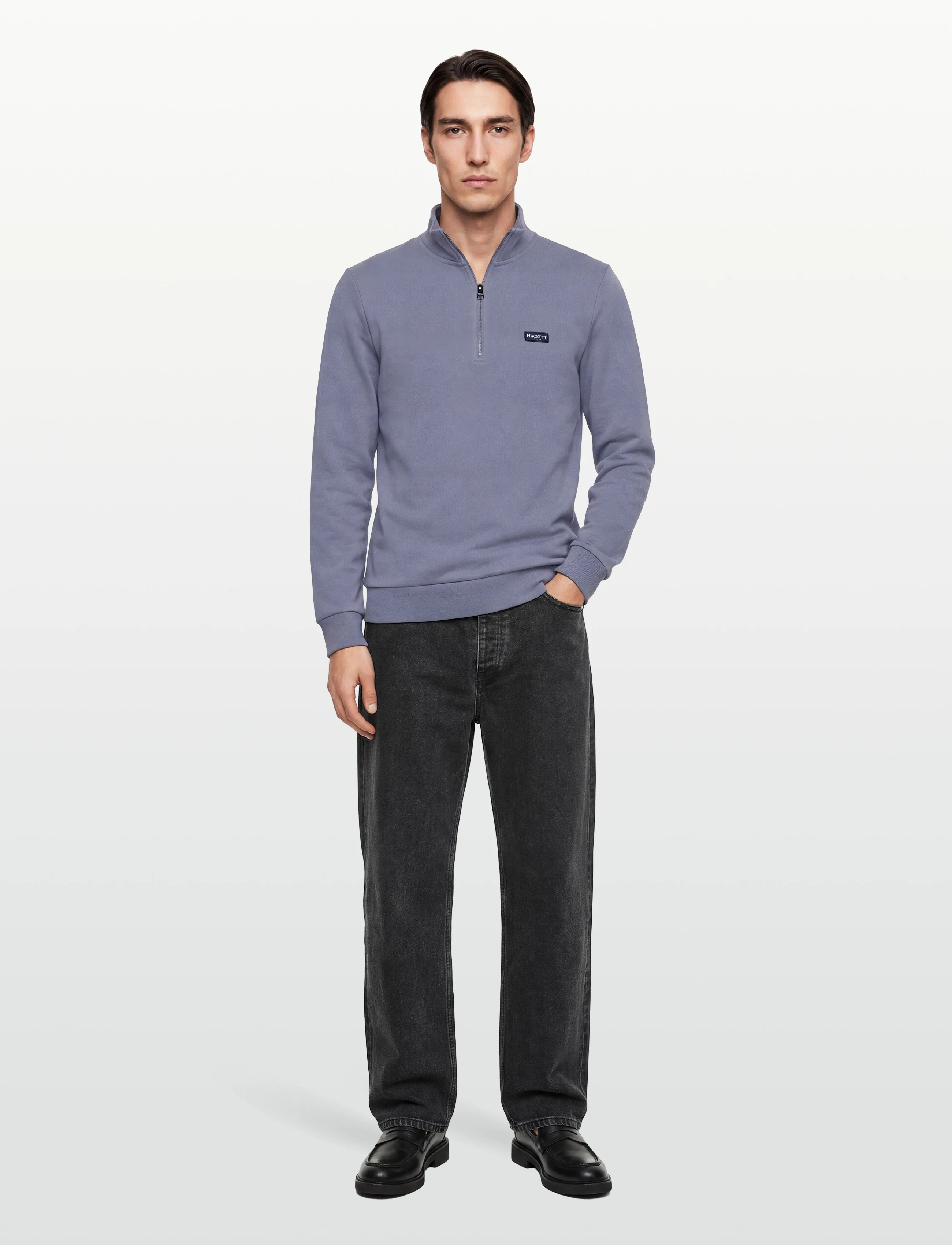 Hackett London HERITAGE ESS BADGE HZ - Autumn deals - THAMES BLUE / blue