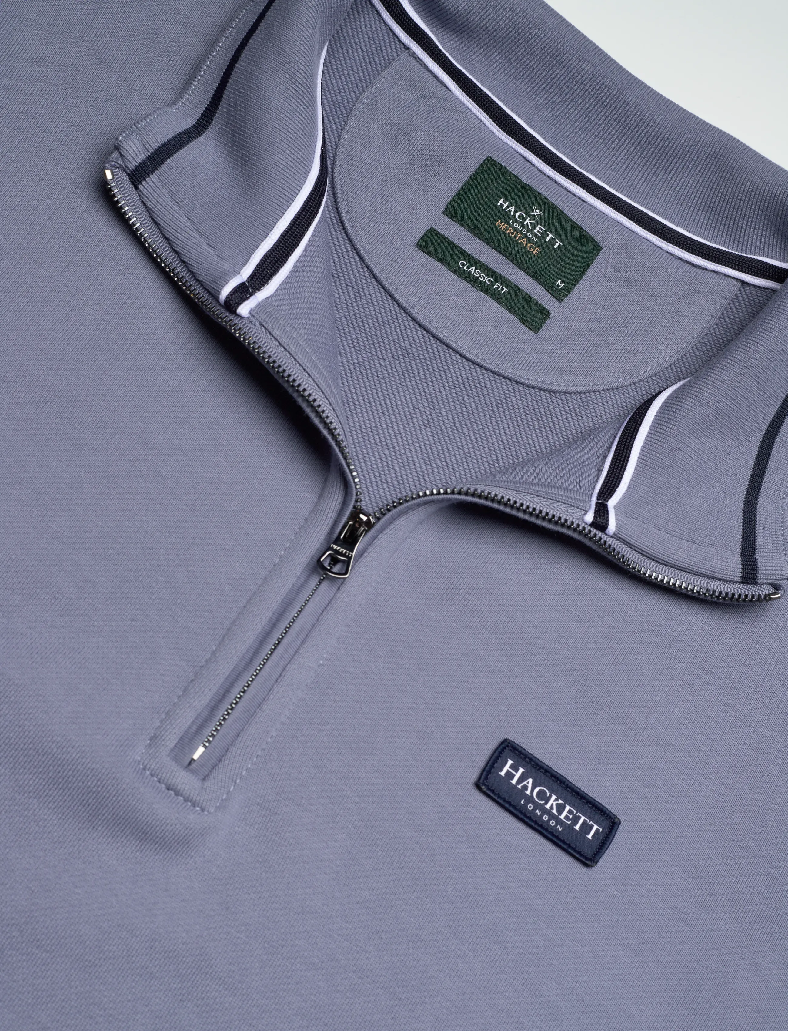 Hackett London - HERITAGE ESS BADGE HZ - shop etter anledning - thames blue - 5