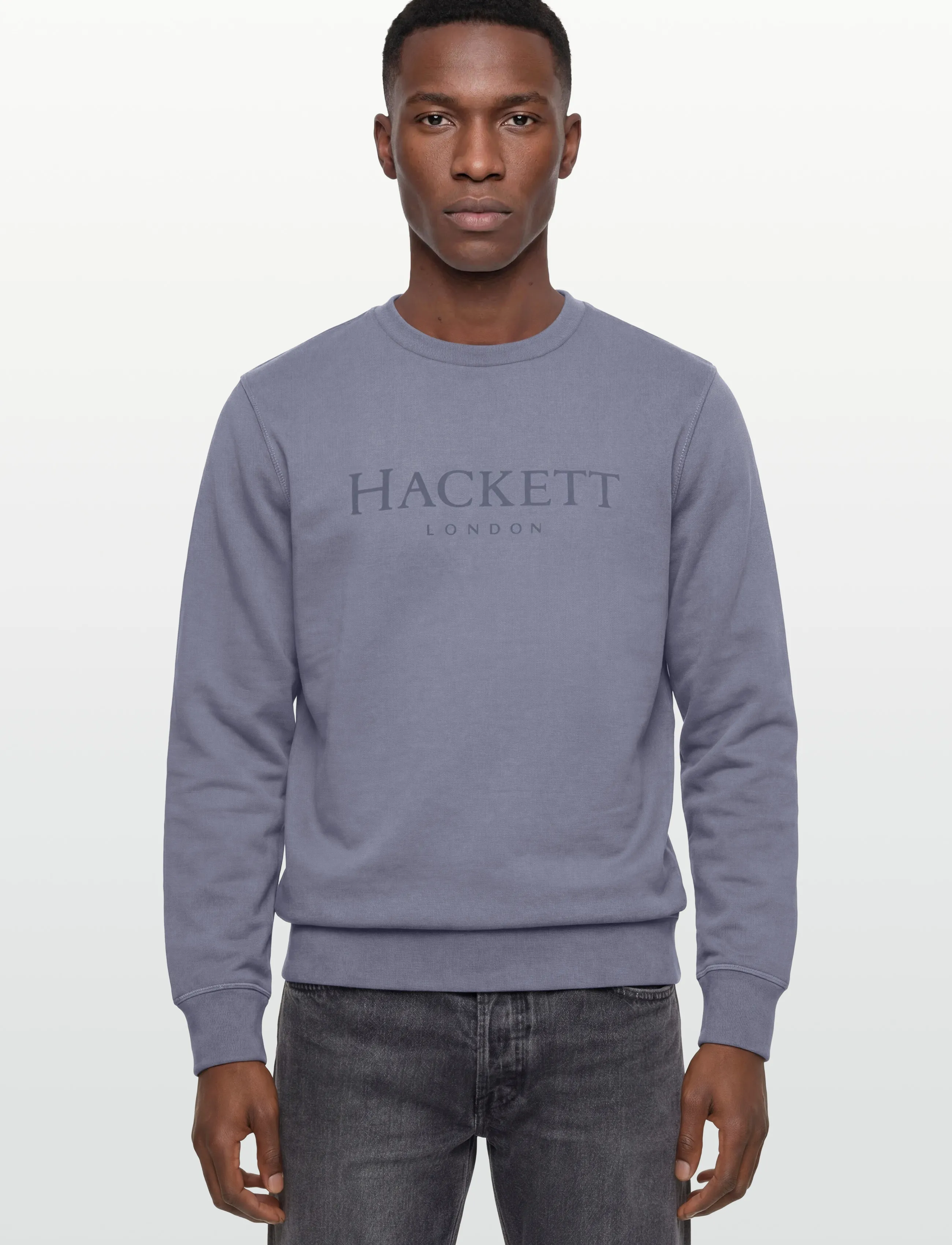 Hackett London - HERITAGE ESS CREW - shoppa efter tillfälle - thames blue - 3