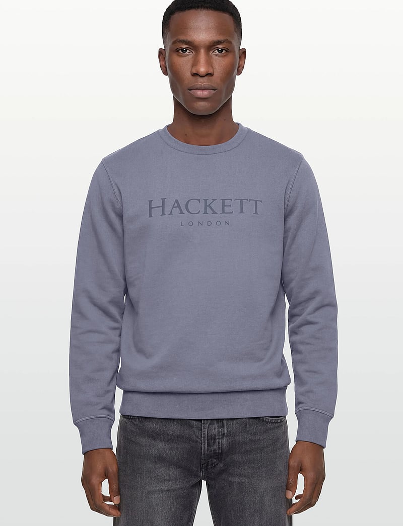 Hackett London - HERITAGE ESS CREW - shop efter anledning - thames blue - 3