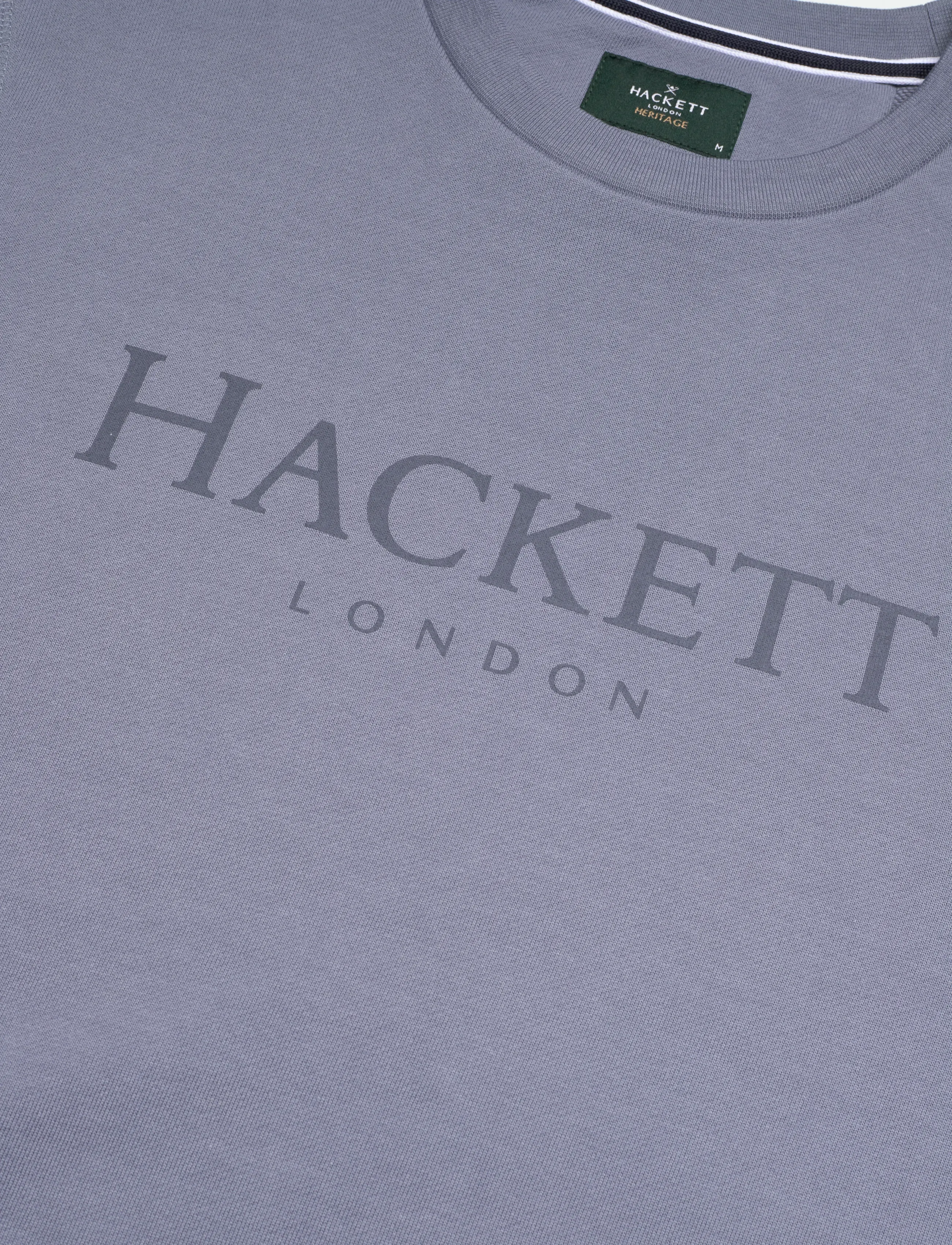 Hackett London - HERITAGE ESS CREW - shoppa efter tillfälle - thames blue - 5