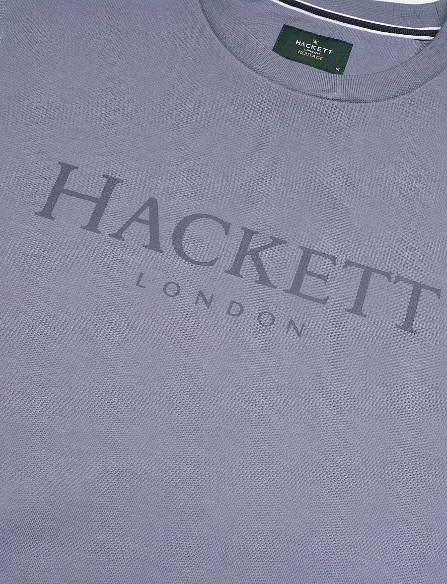 Hackett London - HERITAGE ESS CREW - shoppa efter tillfälle - thames blue - 5