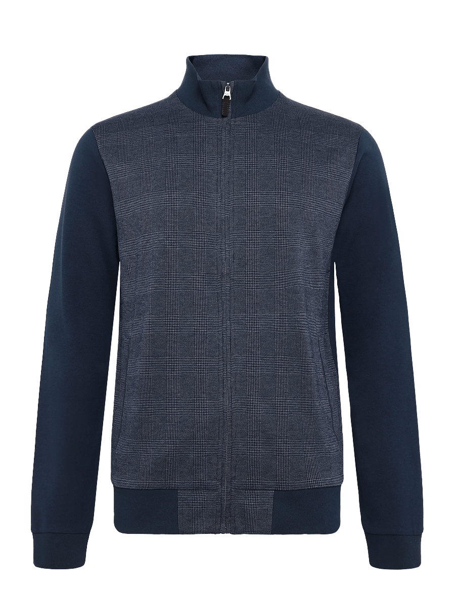 Hackett London - POW HYBRID FZ - hybrid-jacken - old navy - 1