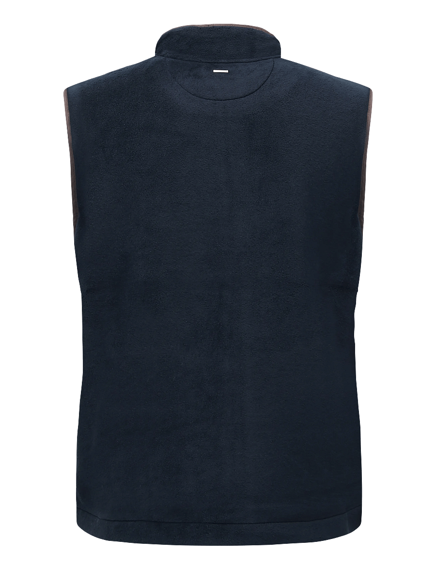 Hackett London - POLAR FLEECE GILET - old navy - 1