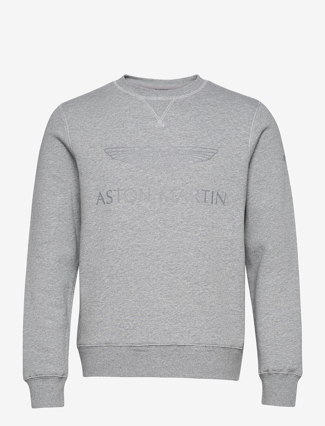 Hackett London - AMR LOGO CREW - grey marl - 0
