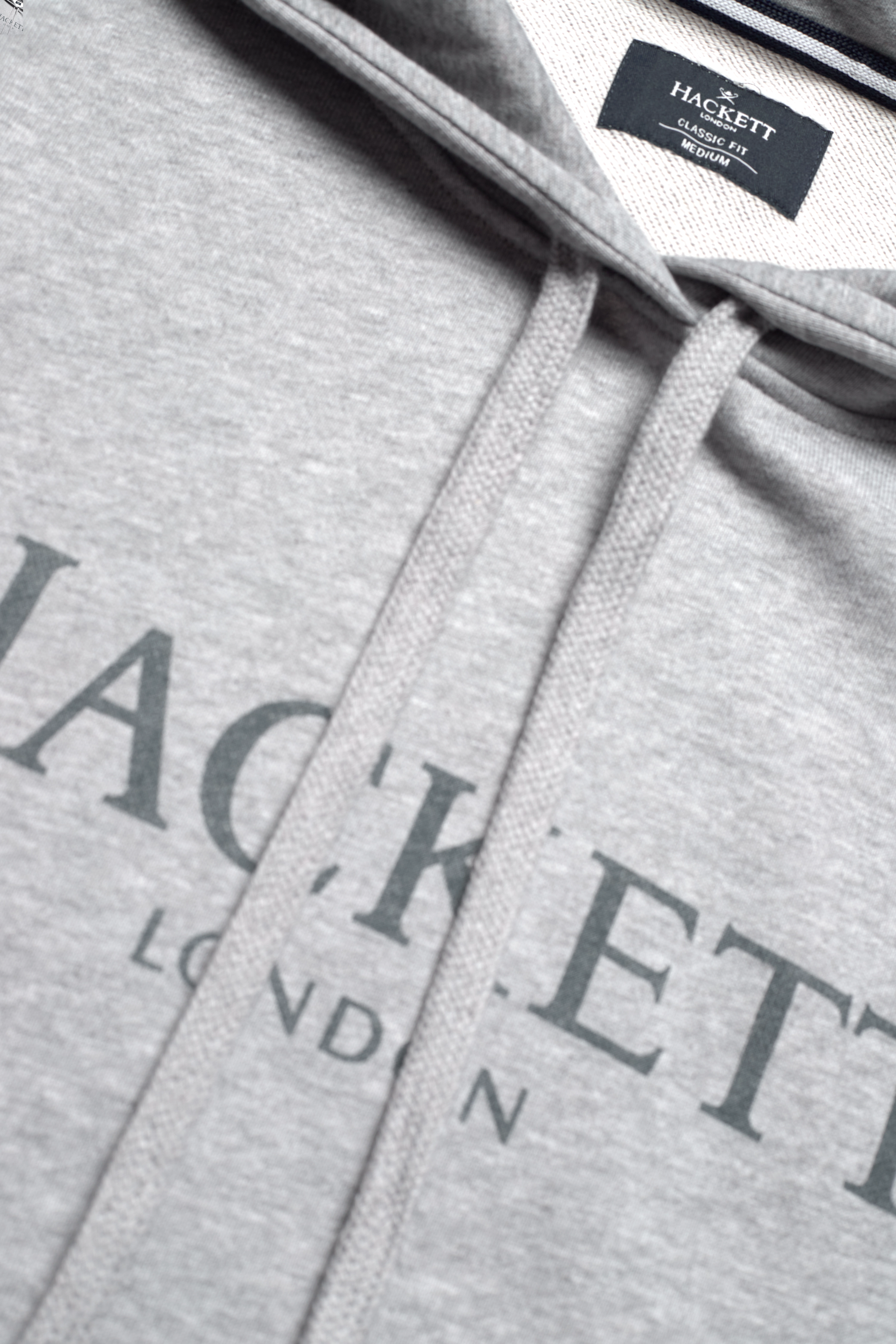Hackett London - HACKETT LDN HOODY - light grey marl - 2