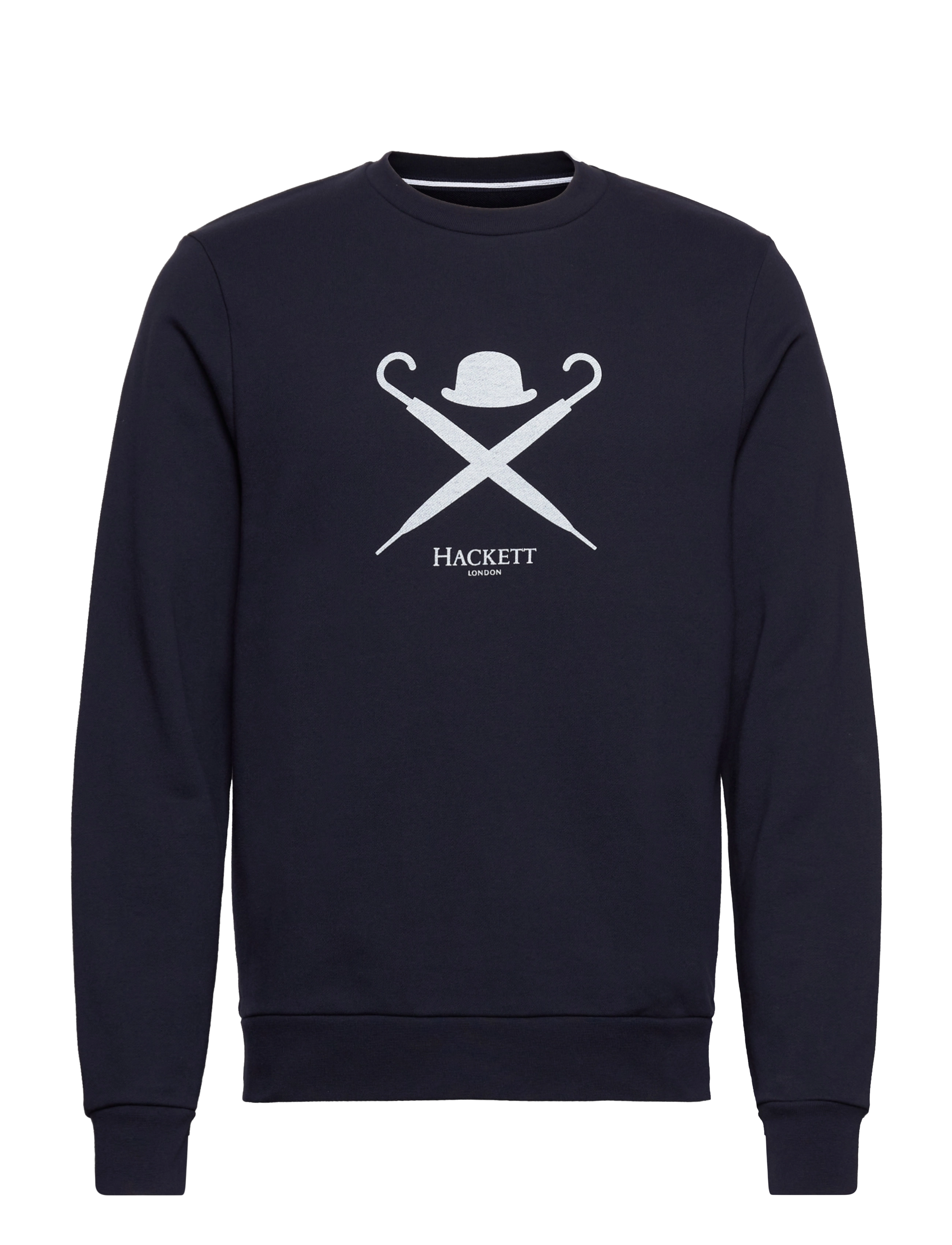 Hackett London - LARGE LOGO CREW - navy - 0