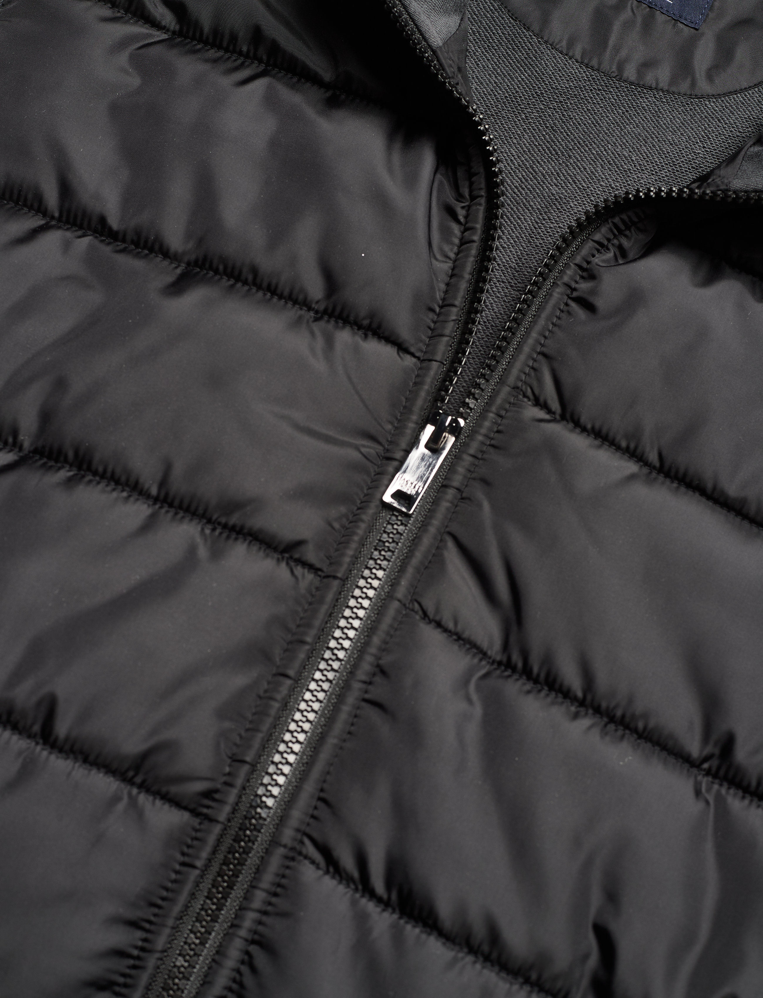 Hackett London - QUILTED FZ - black - 2