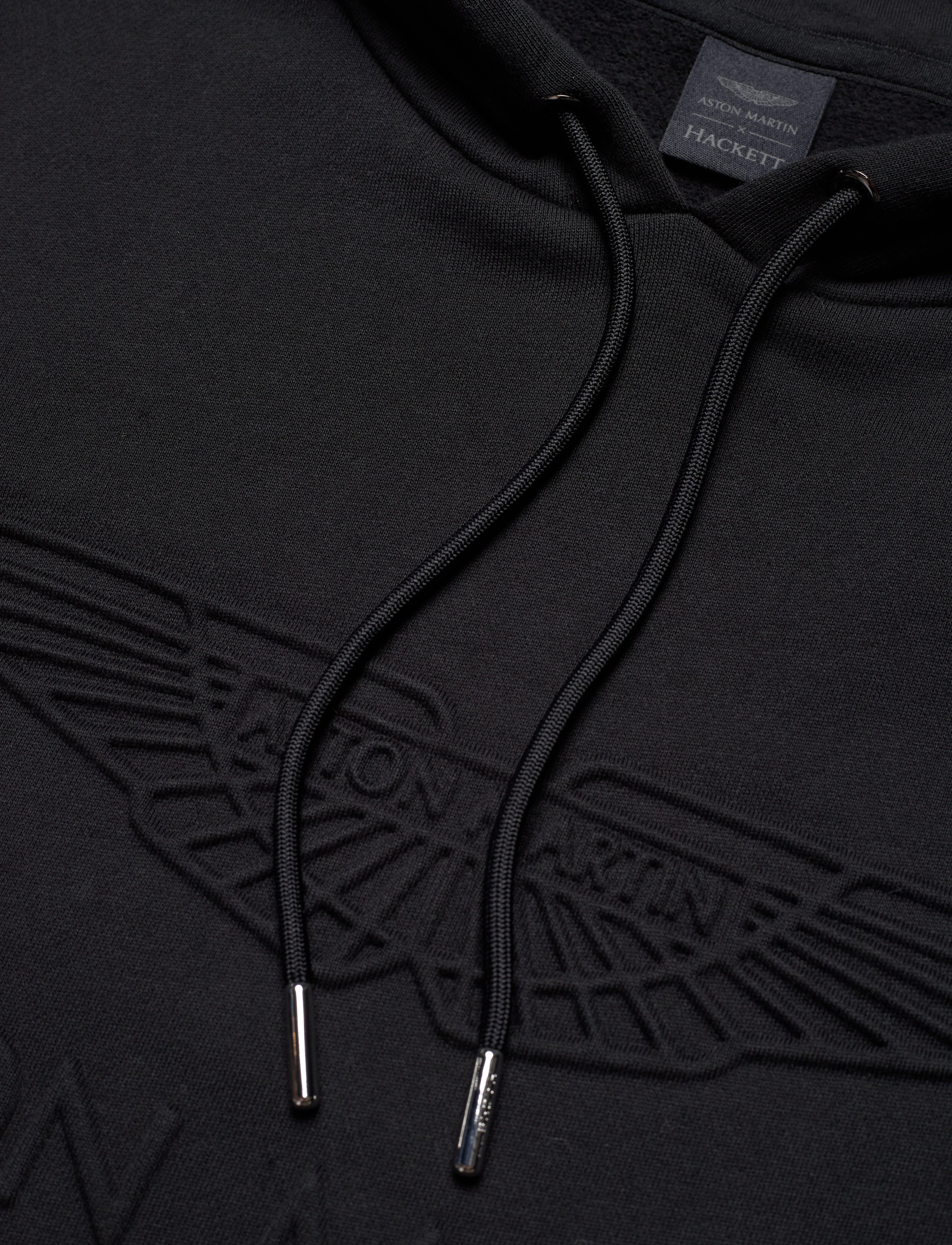 Hackett London - AMR EMBOSSED HDY - black - 2