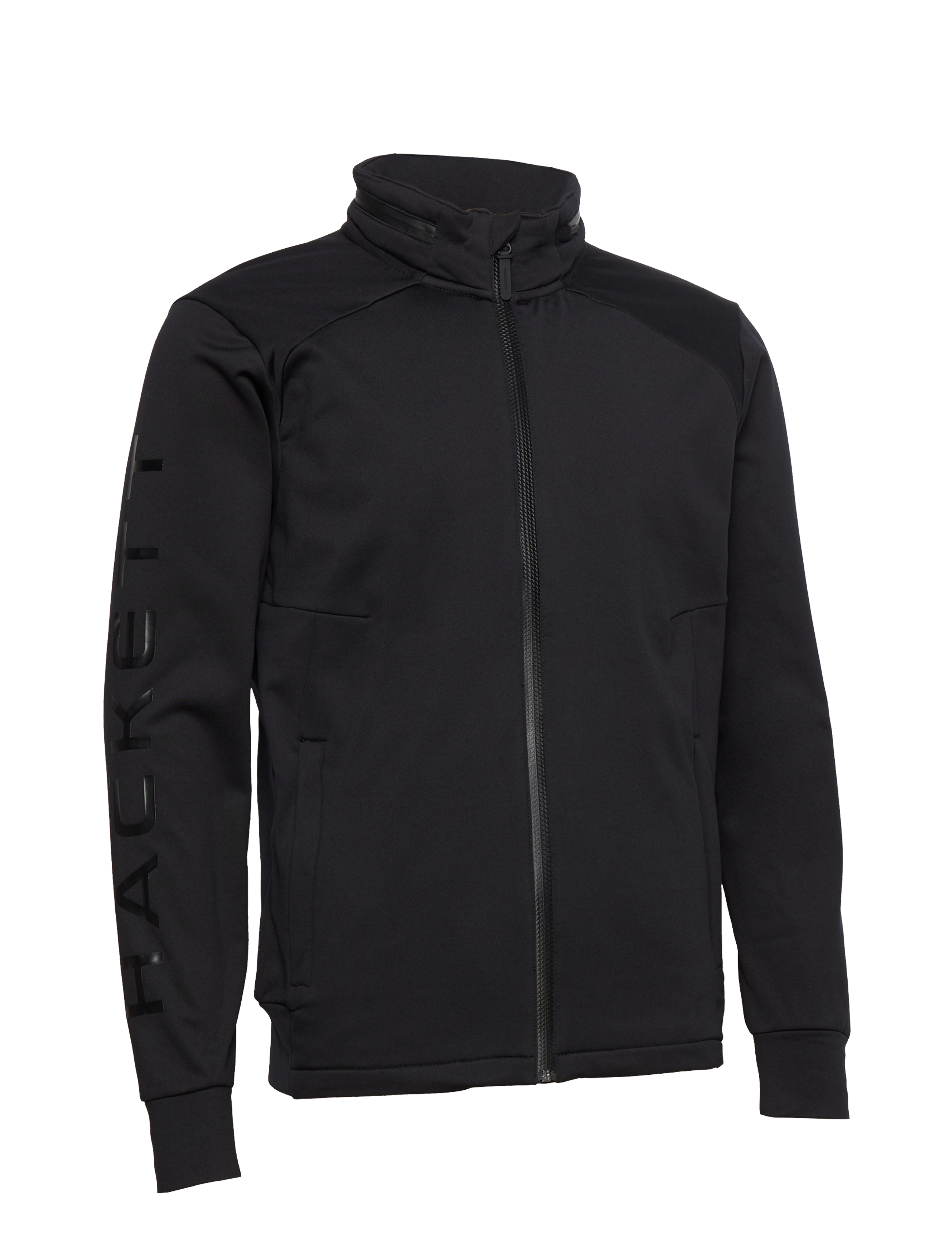 Hackett London - HS TRACK FZ HDY - black - 2
