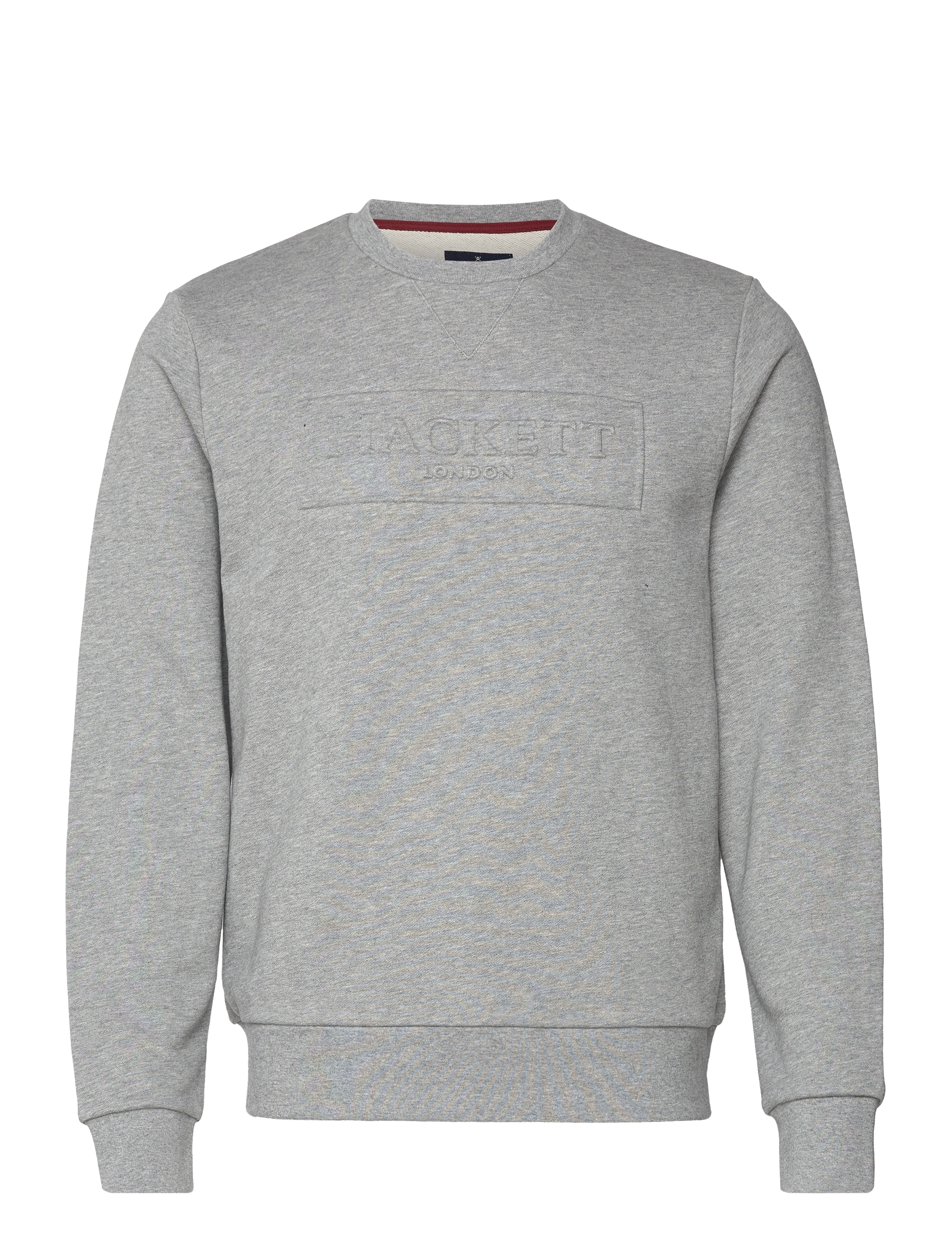 Hackett London - EMBOSSED CREW - grey marl - 0