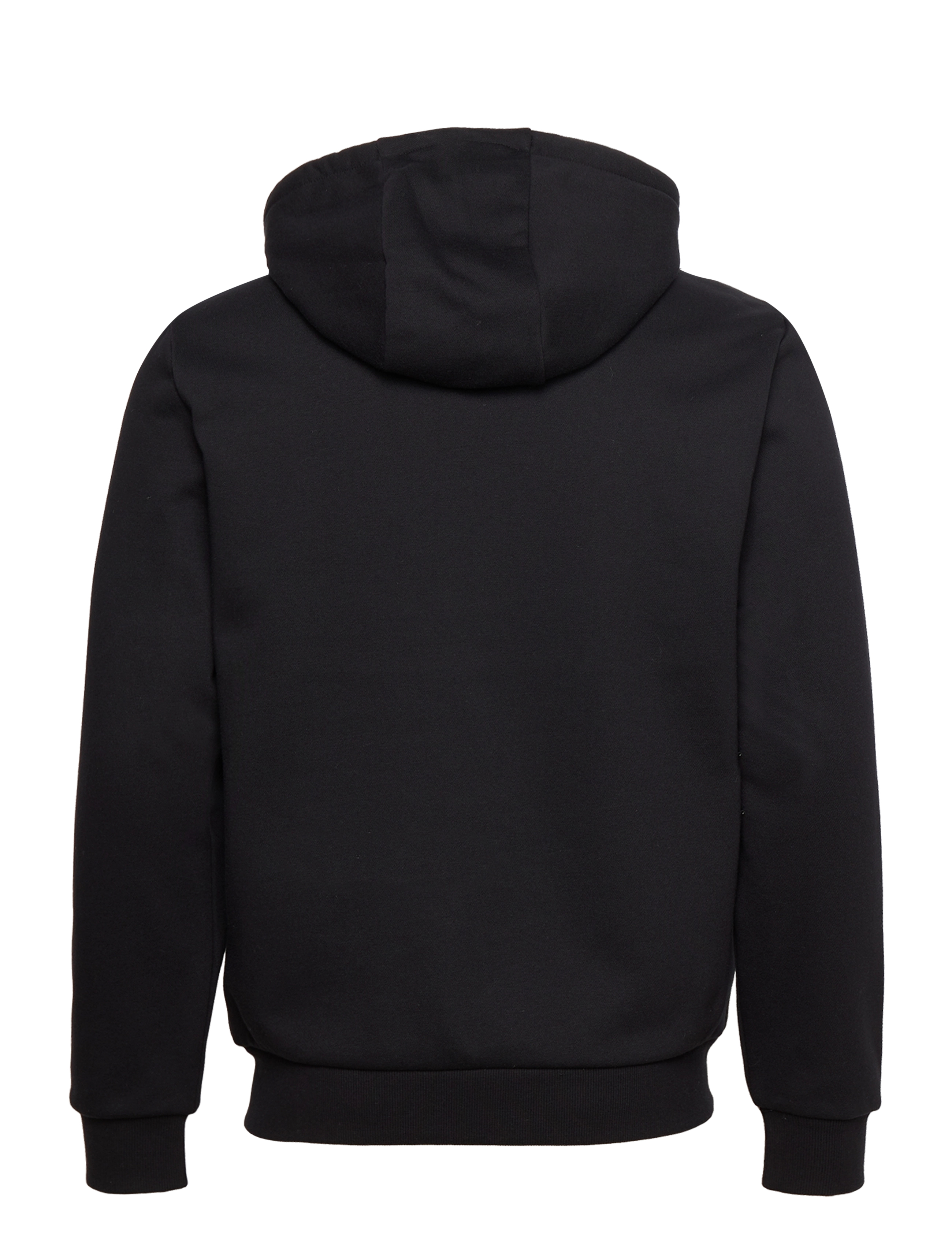 Hackett London - QUILT FRONT HOODY - black - 1